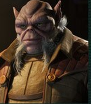 Neesh Renark, who runs the Den's Armory and Black Market